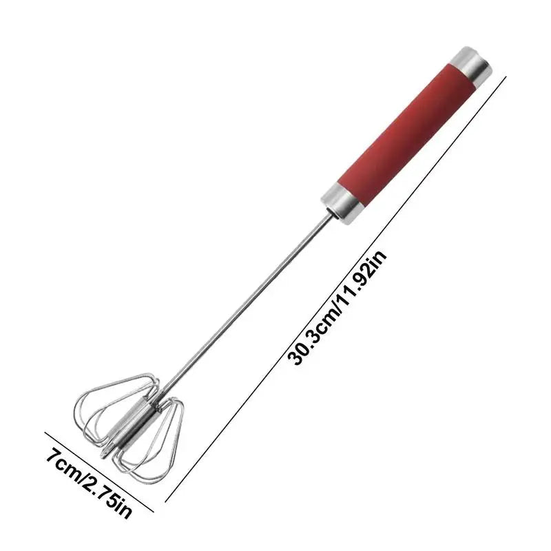 12 inch Stainless Steel Semi-Automatic Whisk