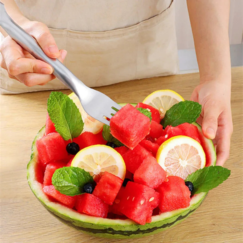 2-in-1 Stainless Steel Fruit Cutter