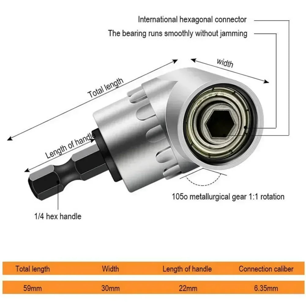 105 Degree Right Angle Drill Driver