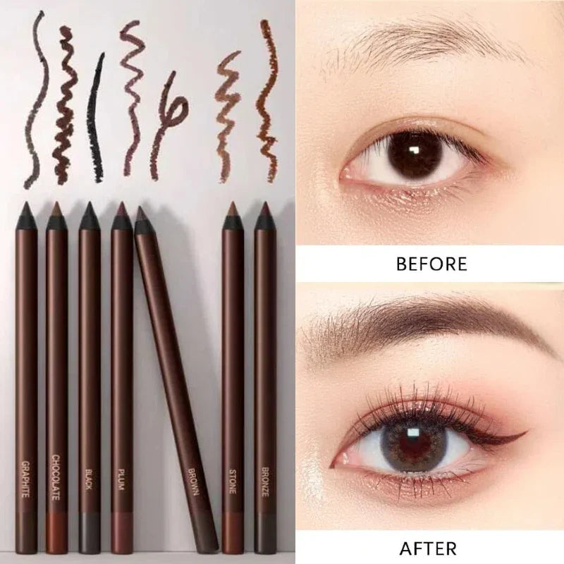 24 HR Waterproof Eyeliner Duo Sharpenable Eye Pencil