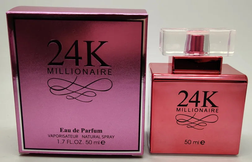 24k Gold Pink EDP Perfume for Women Daily Wear