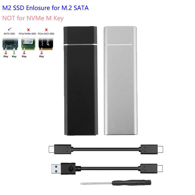 16TB/8TB/4TB/2TB Ultra Speed External SSD - Portable & Large Capability Mobile Solid State Drive for Laptops Desktop