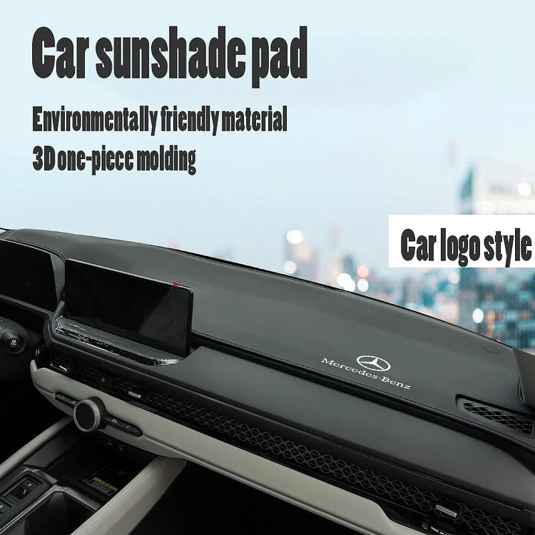 Center console dashboard sunshade pad