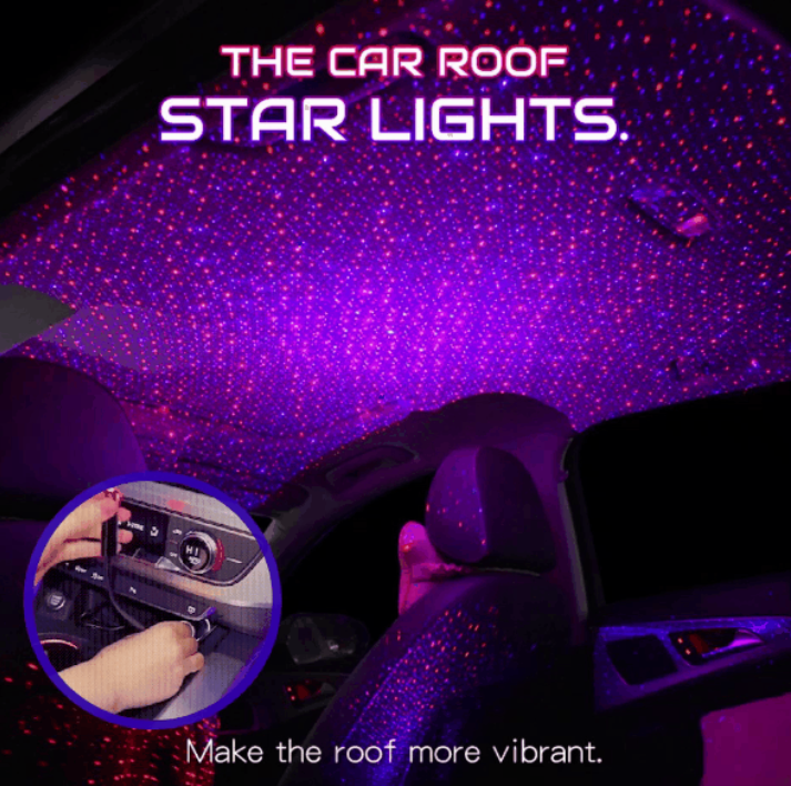 Car Interior Ambient Lights - (Contains 4 light bars)