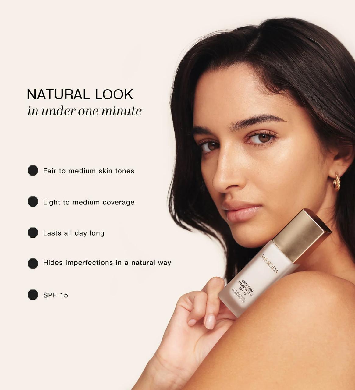 Colour Changing Mature Skin Foundation