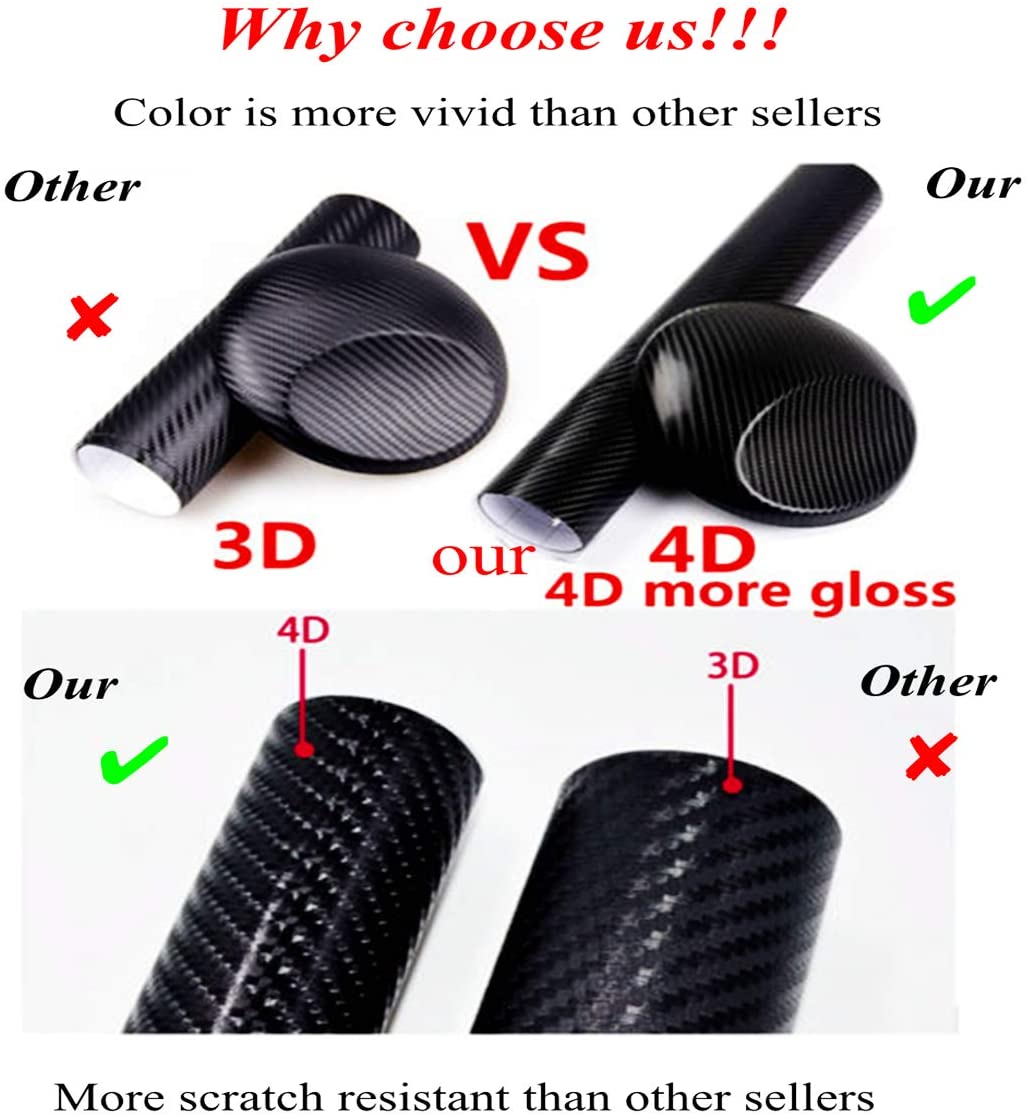 Carbon fibre car door sill sticker