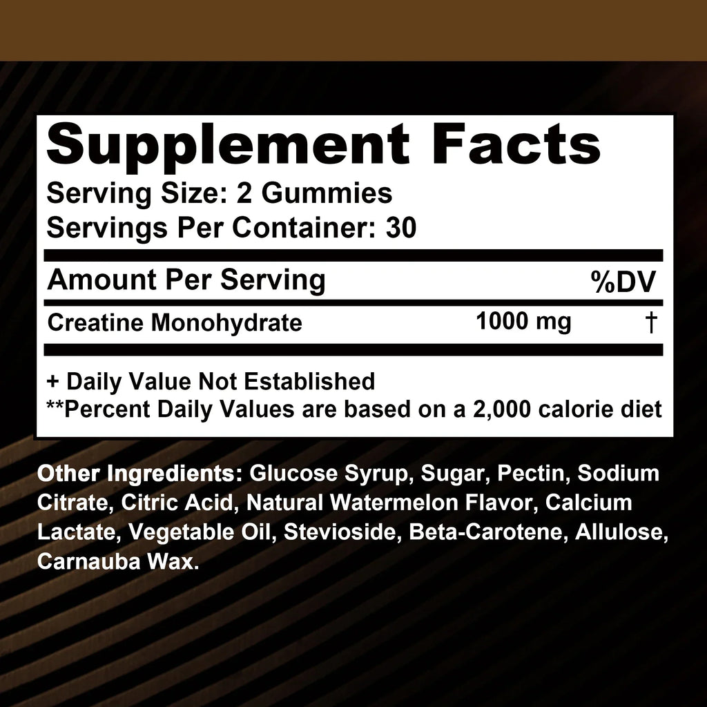 Creatine Infused Gummies