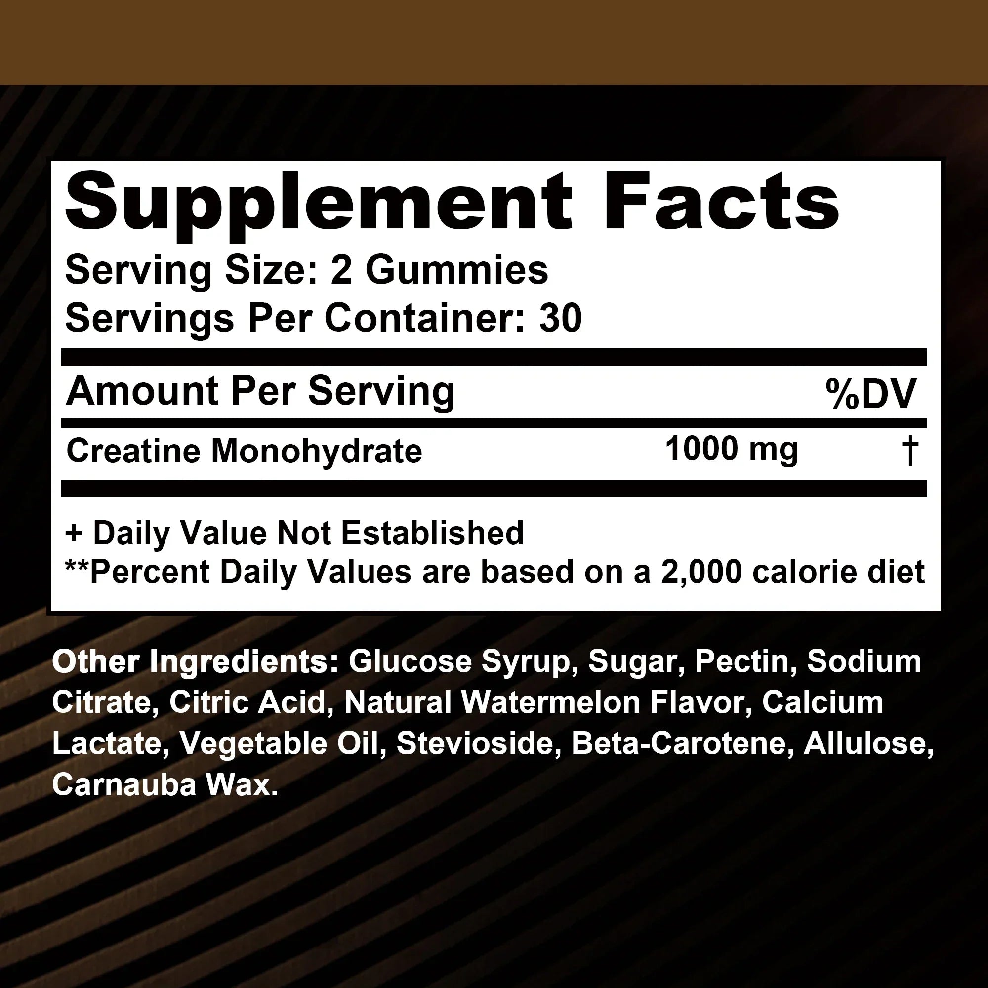 Creatine Infused Gummies