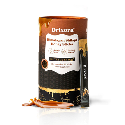 Caramel Shilajit Honey Sticks