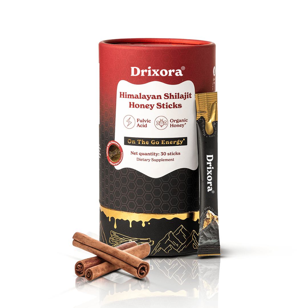 Cinnamon Shilajit Honey Sticks