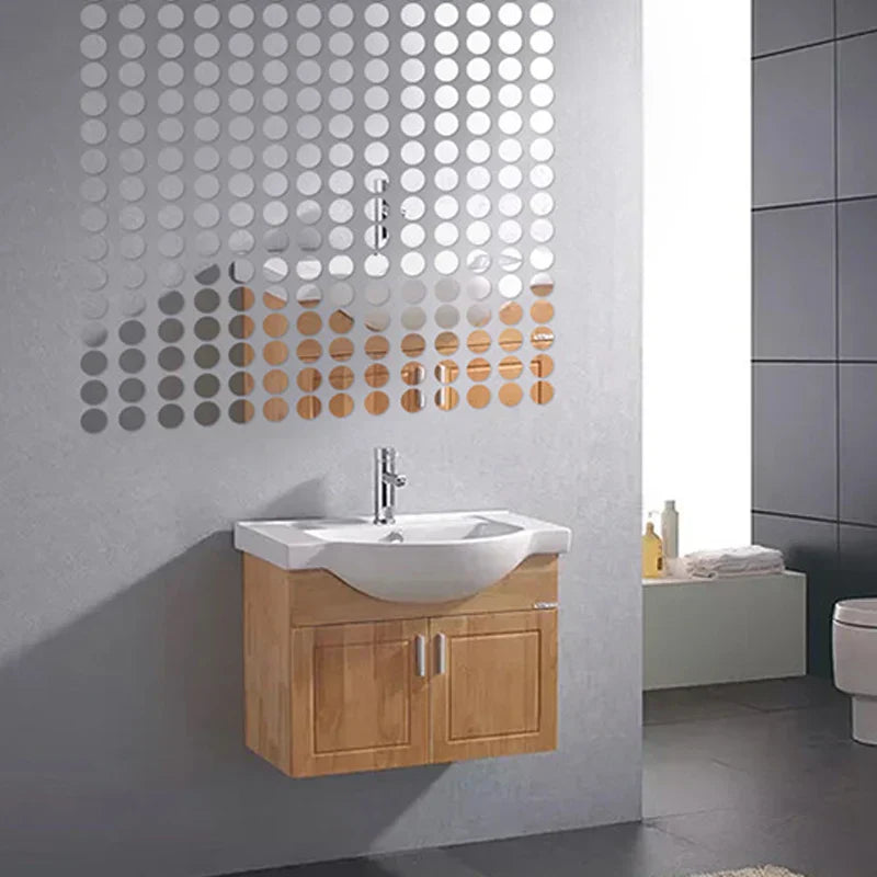 A mirror that won't break-Self Adhesive Mirrors Sheets