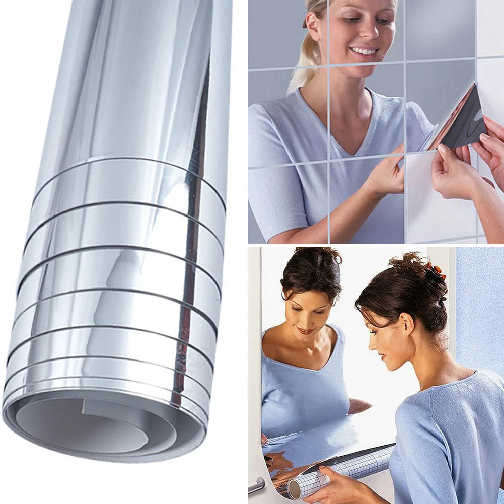 A mirror that won't break-Self Adhesive Mirrors Sheets