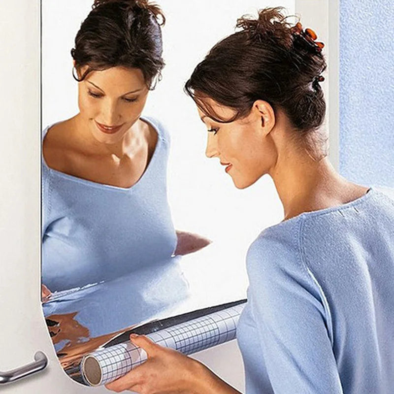 A mirror that won't break-Self Adhesive Mirrors Sheets
