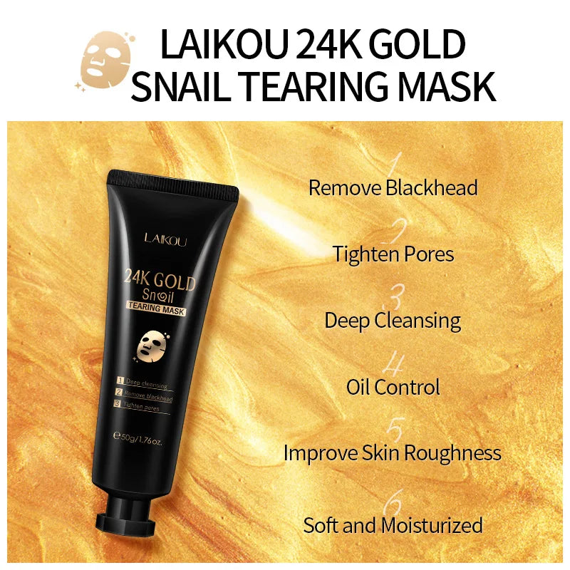 24K Gold Snail Collagen Peel