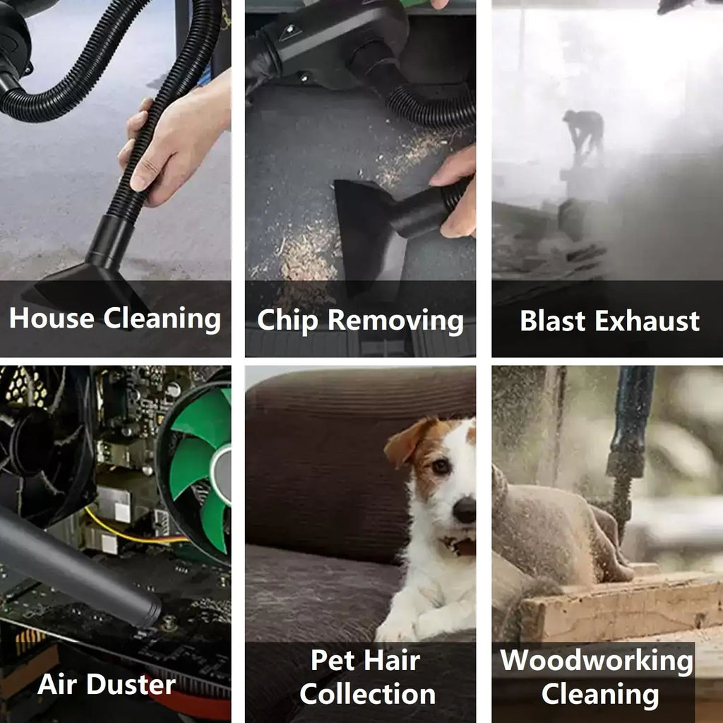 Angle Grinder to Blower Adapter Set