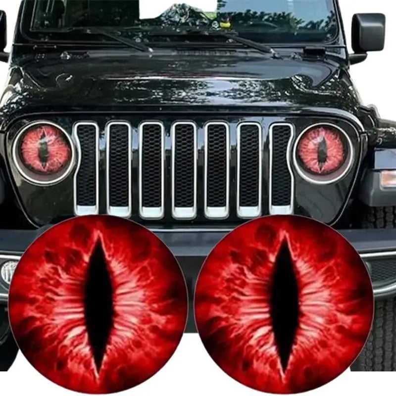 Beast Eyes Headlight Decals