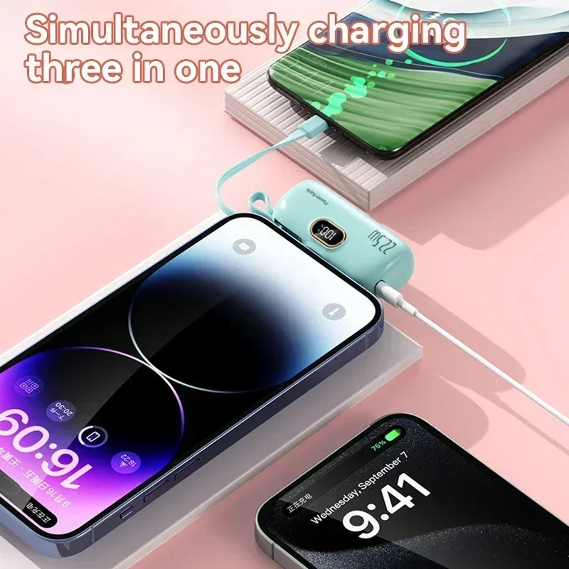 4000mAh Mini Portable Charger Power Bank for phone