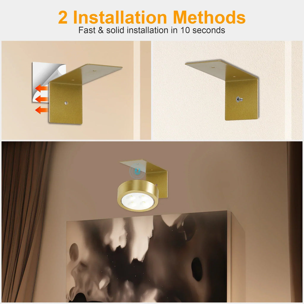 3PCS Magnetic Painting Light with 13 Lighting Modes