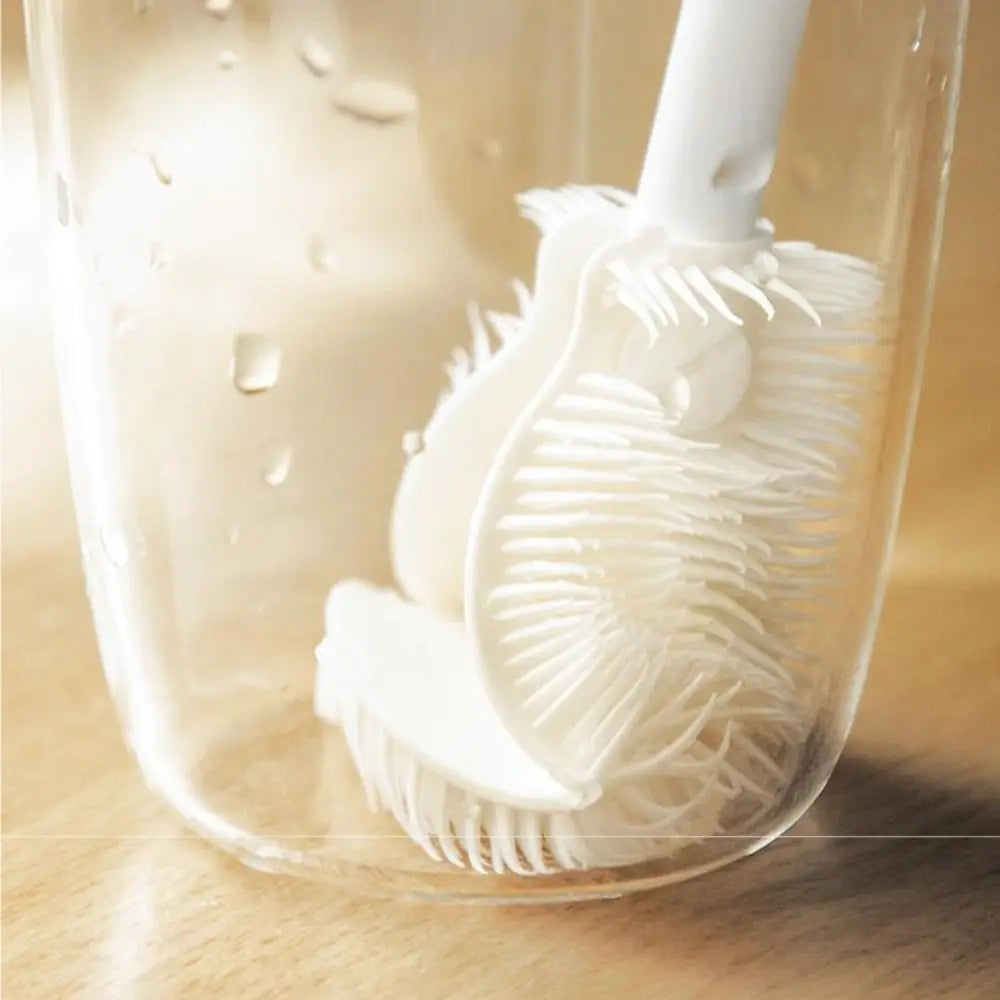 360° Soft Bristle Silicone Cup Brush