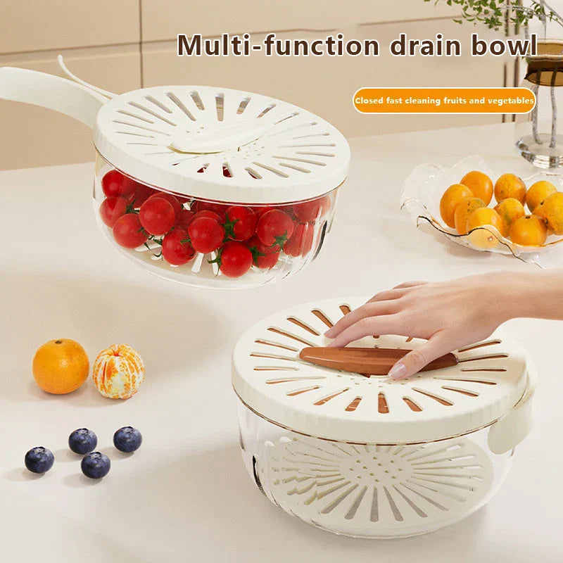 3 in 1 Kitchen Colanders Bowl
