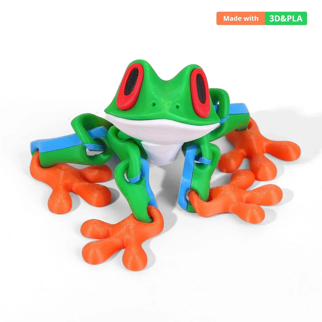 3D Printed Magnetic Frog Refrigerator Magnet