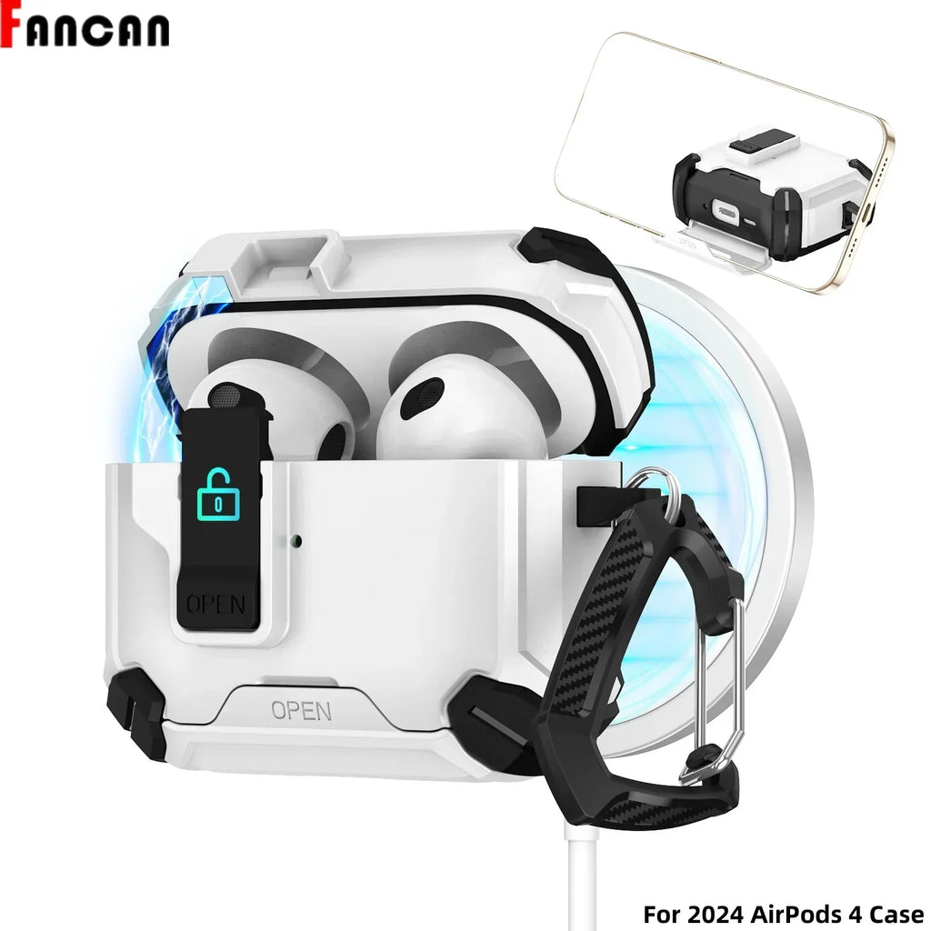 Airpods Earphone Case With Magsafe - Automatic Pop-Up Cover