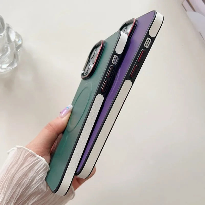 Anti Drop Magnetic Suction Case Cover for iPhone