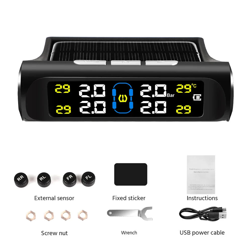 Car Tire Pressure Monitoring System