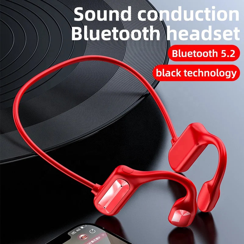 Bone Conduction Headphones - Bluetooth Wireless Headset