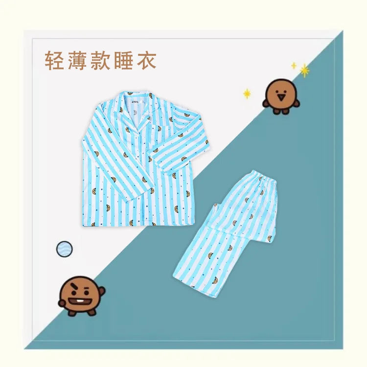 BT21 Long Sleeve Pajama Set