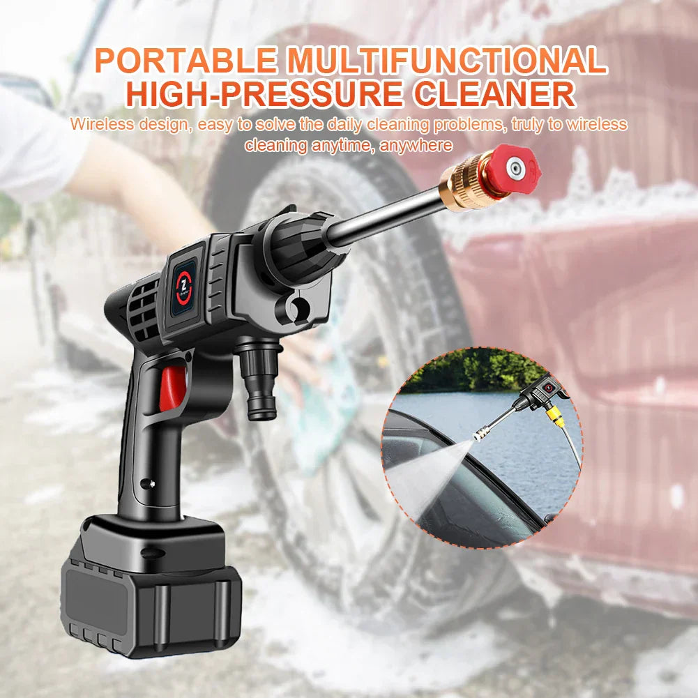 Cordless Portable High Pressure Spray Water Gun