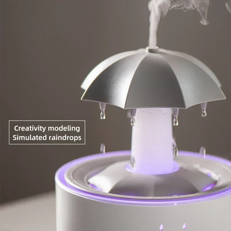 7-Color LED Rain Cloud Humidifier