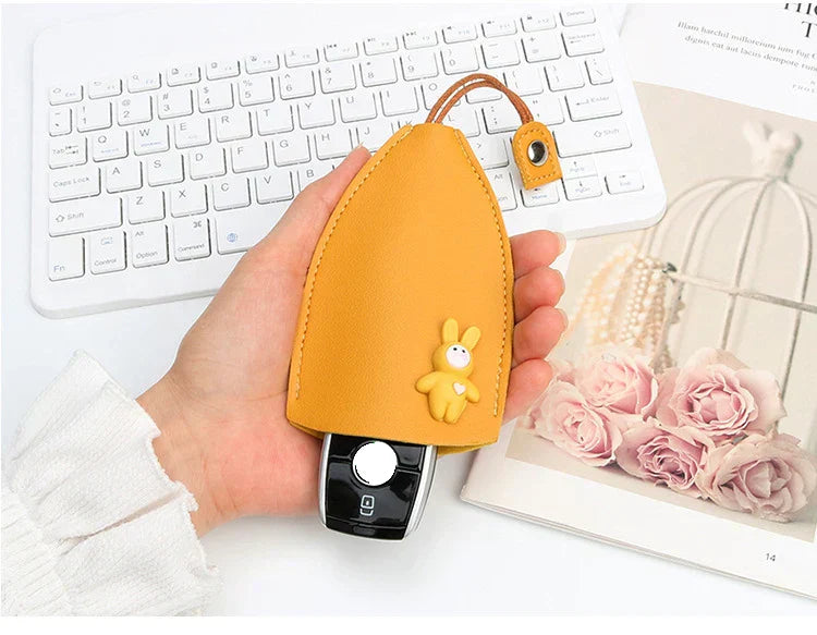 Creative Pull-out Cute Large-capacity Car Key Case
