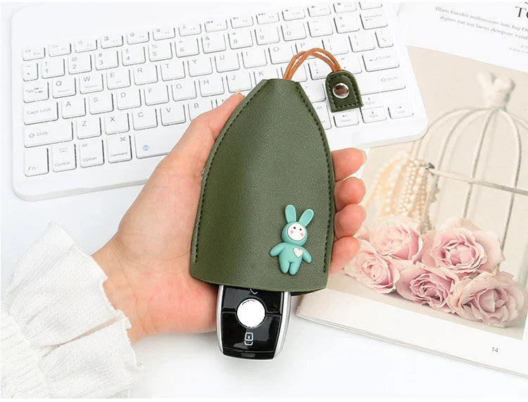 Creative Pull-out Cute Large-capacity Car Key Case