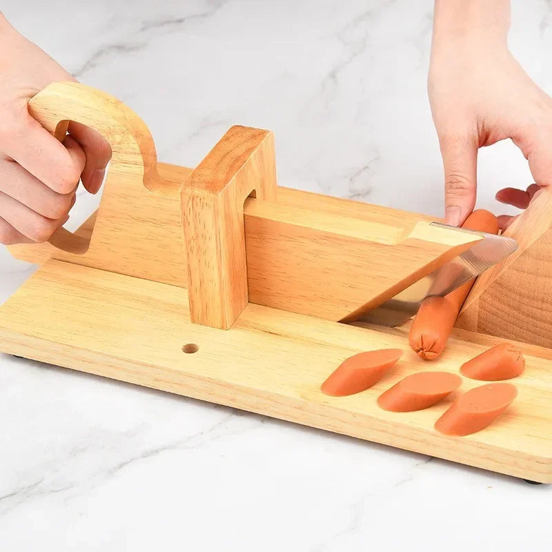 Chorizo Guillotine Slicer