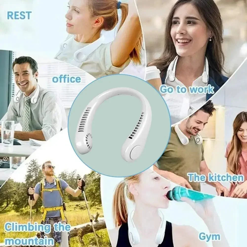 2024 New Portable Neck Fan