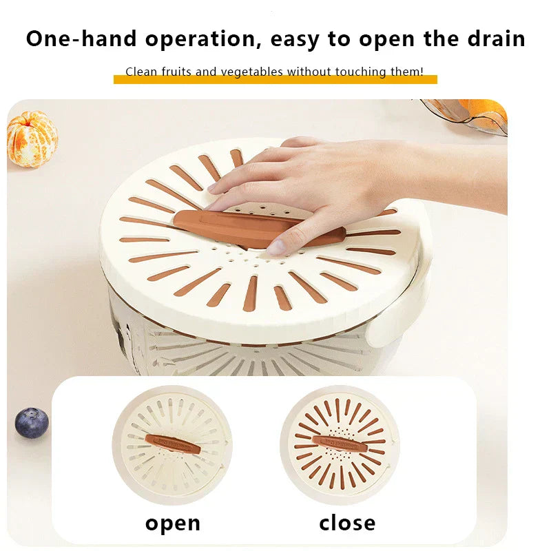 3 in 1 Kitchen Colanders Bowl
