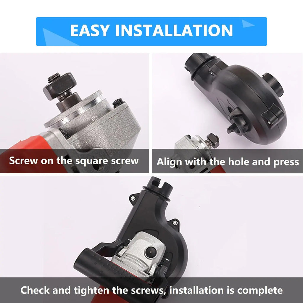 Angle Grinder to Blower Adapter Set