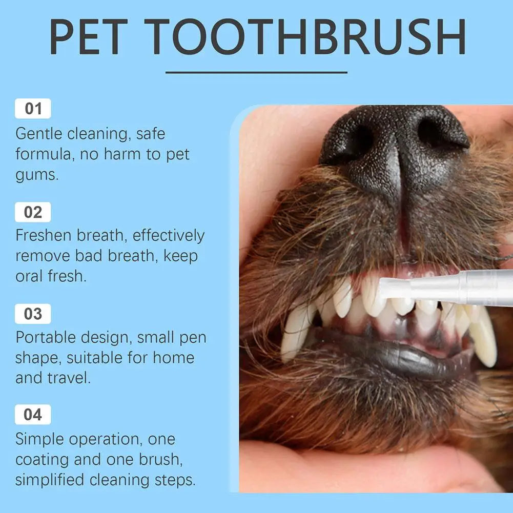 2024 New Upgraded Pet Toothbrush Pen