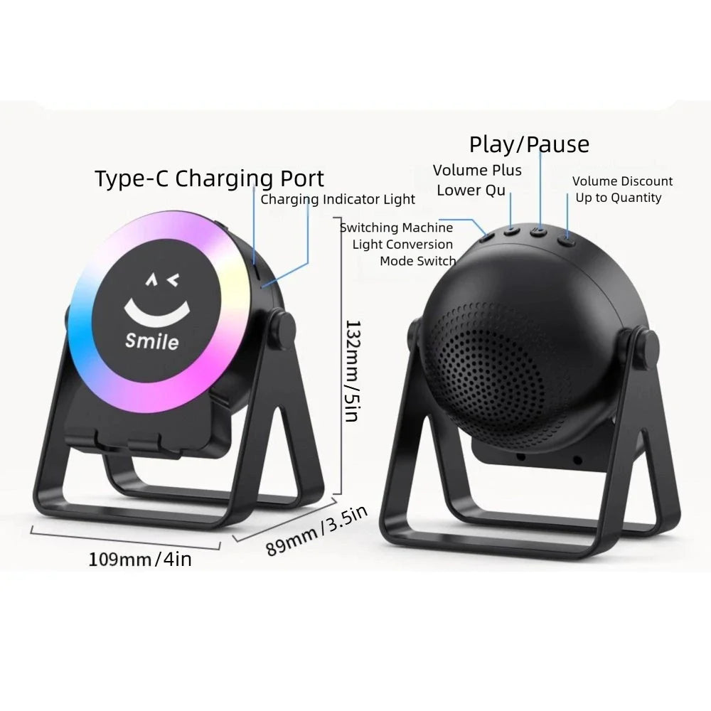 4 IN 1 Wireless Induction Audio Bluetooth Speaker