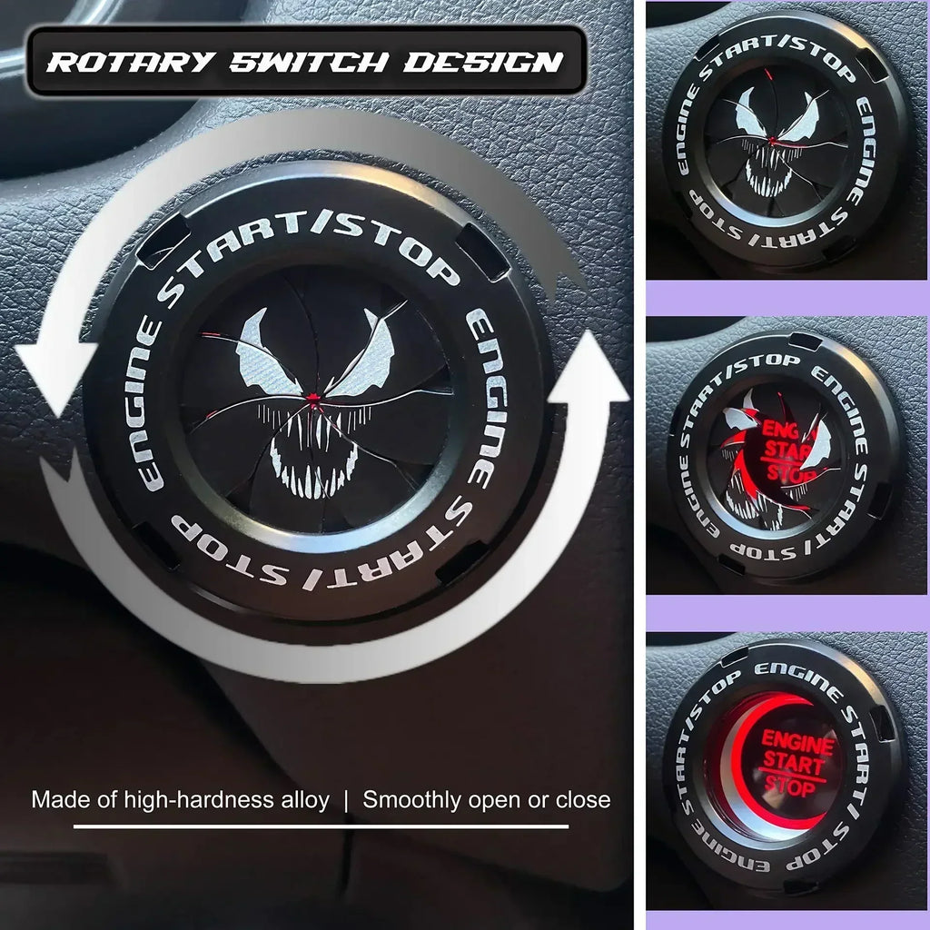 Car Motorcycle Start Button Accessories