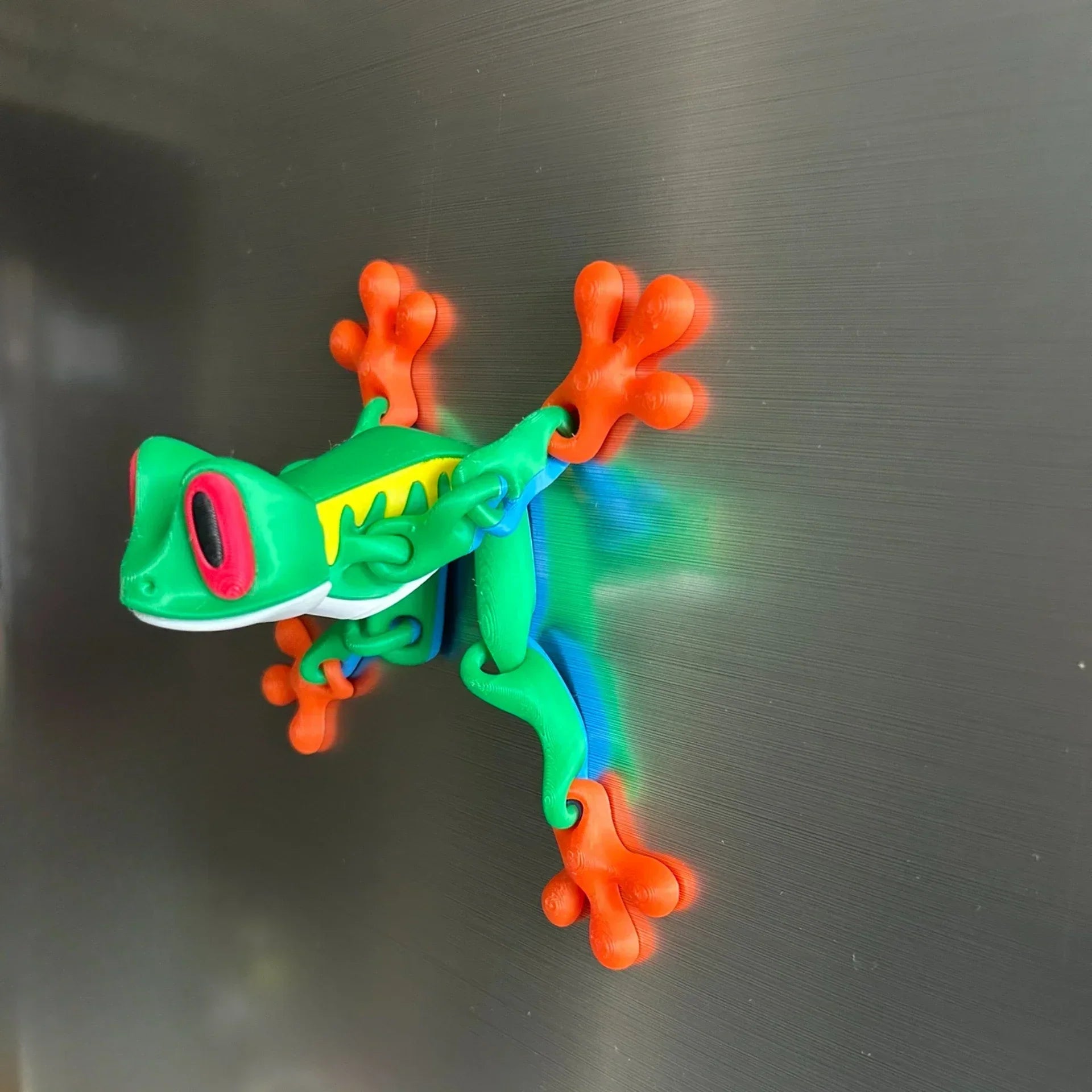 3D Printed Magnetic Frog Refrigerator Magnet