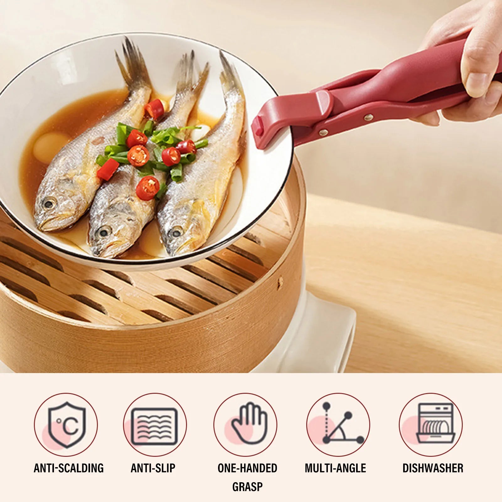 Anti-Scald Bowl Holder Clip