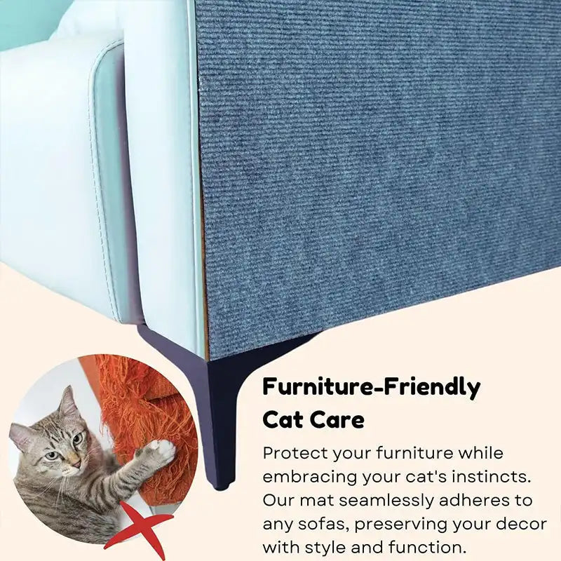 Can protect furniture - cat scratching mat