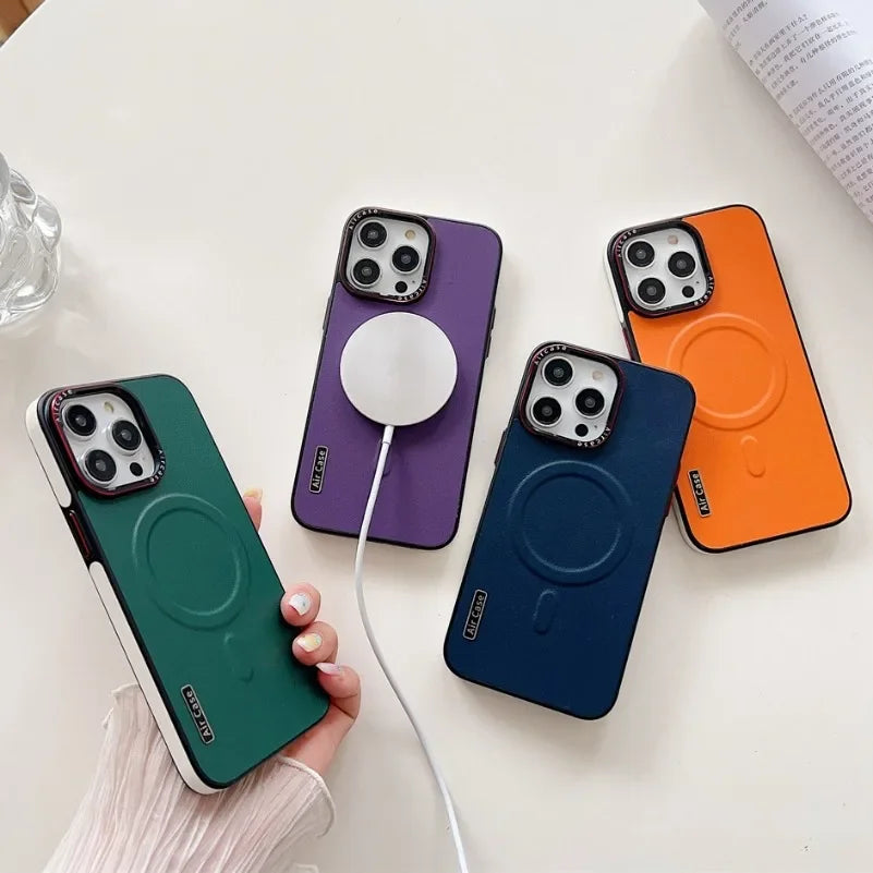 Anti Drop Magnetic Suction Case Cover for iPhone