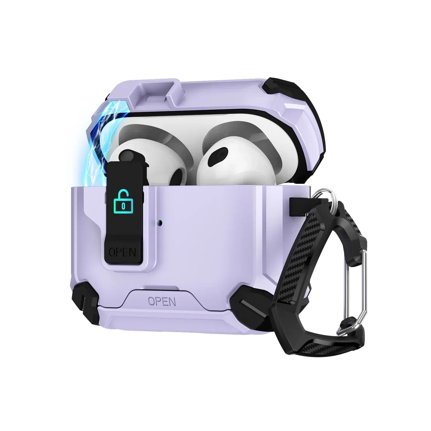 Airpods Earphone Case With Magsafe - Automatic Pop-Up Cover