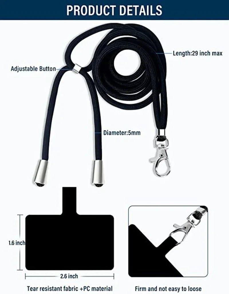 CROSSBODY PHONE LANYARD
