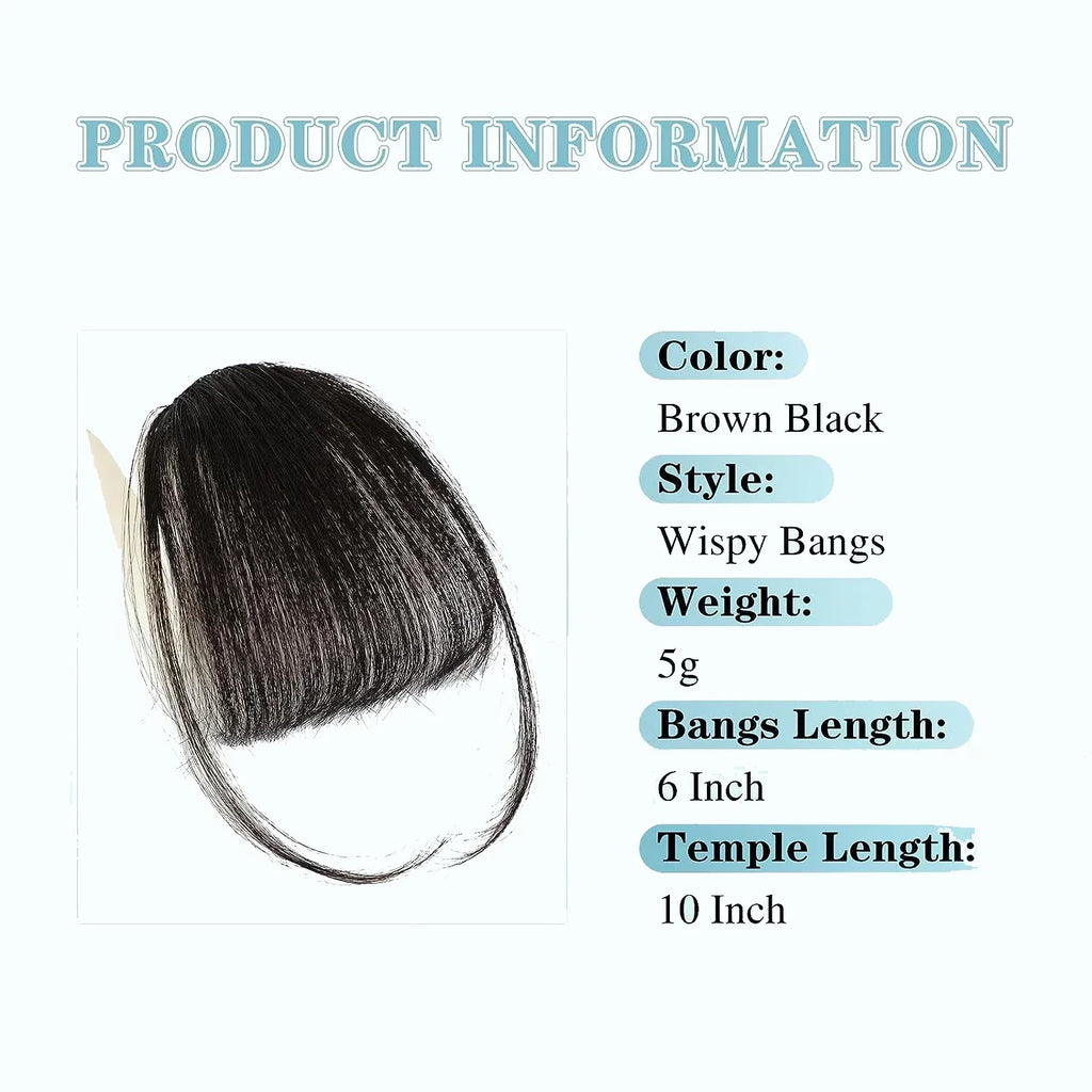 Clip in Bangs (High temperature filament)