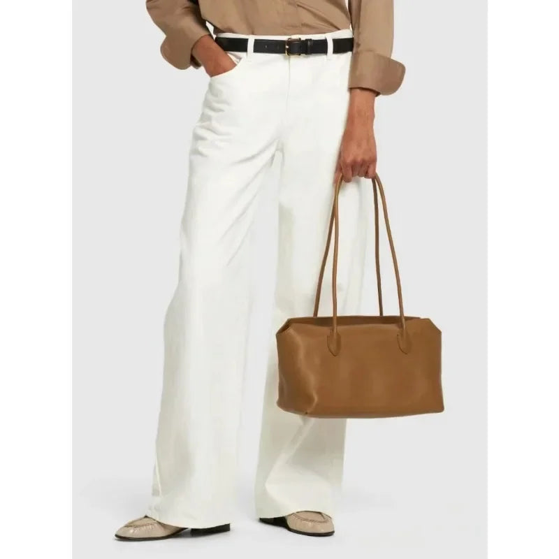 Chrysti Leather Shoulder Bag