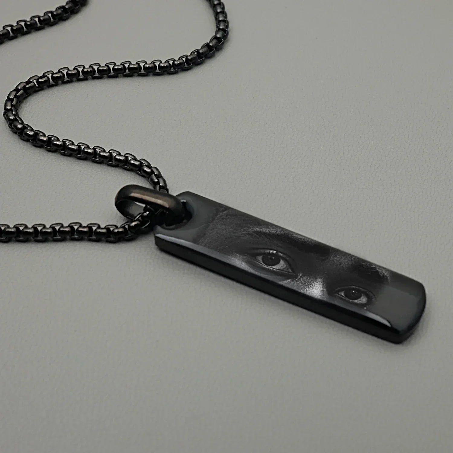 Custom Eyes Photo Necklace